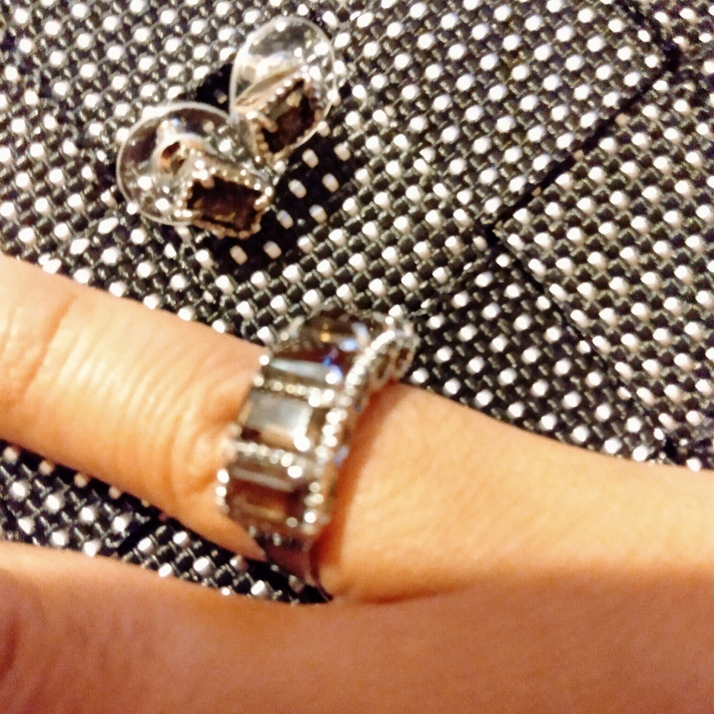 Smoky Quartz Set - Picture 2 of 2